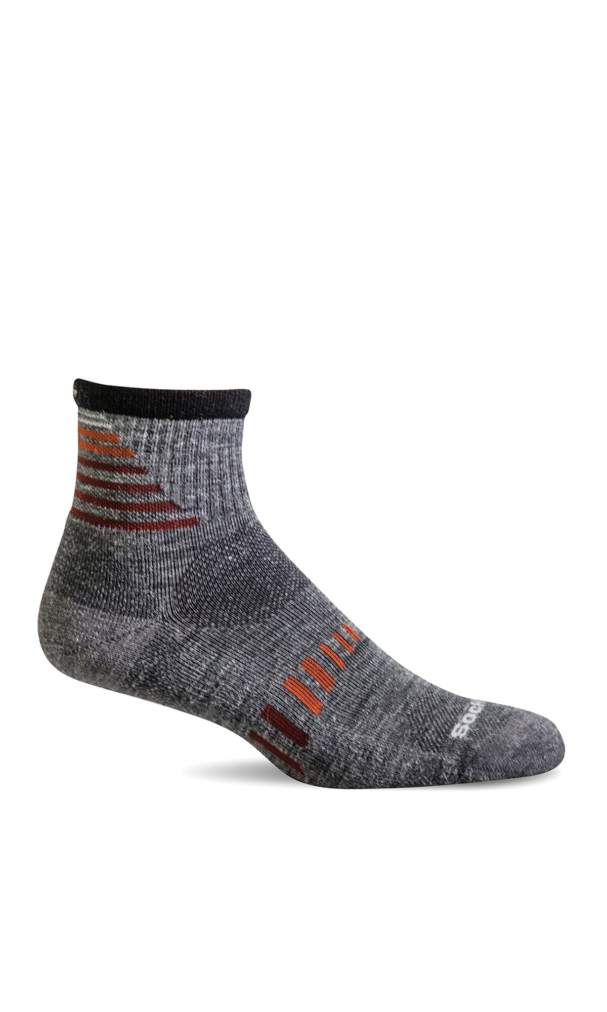 Men's Ascend II Quarter | Moderate Compression Socks - Image 3