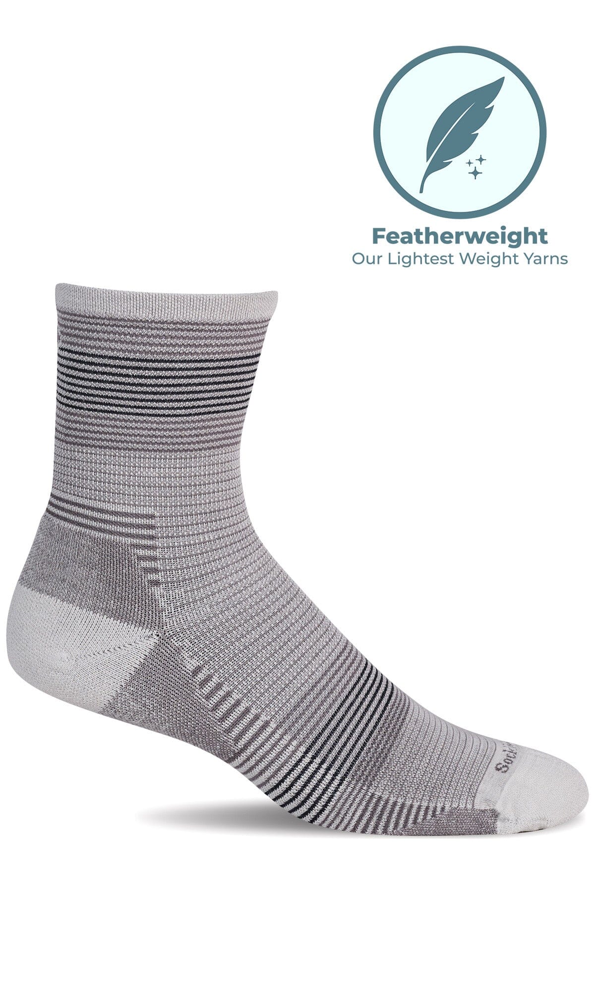 Men's Cadence 3/4 Crew | Moderate Compression Socks - Image 2