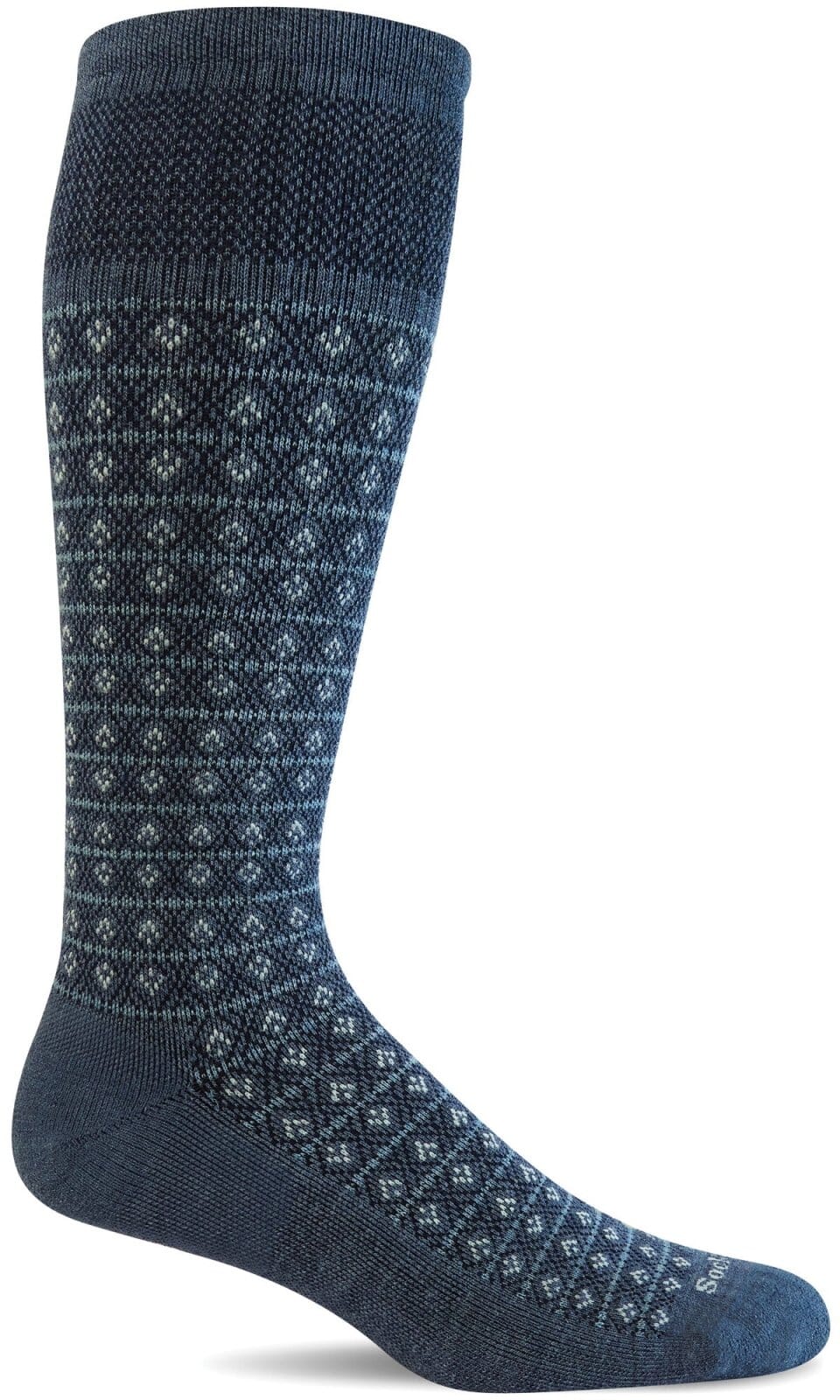 Men's Diamond Stripe | Moderate Graduated Compression Socks - Image 2