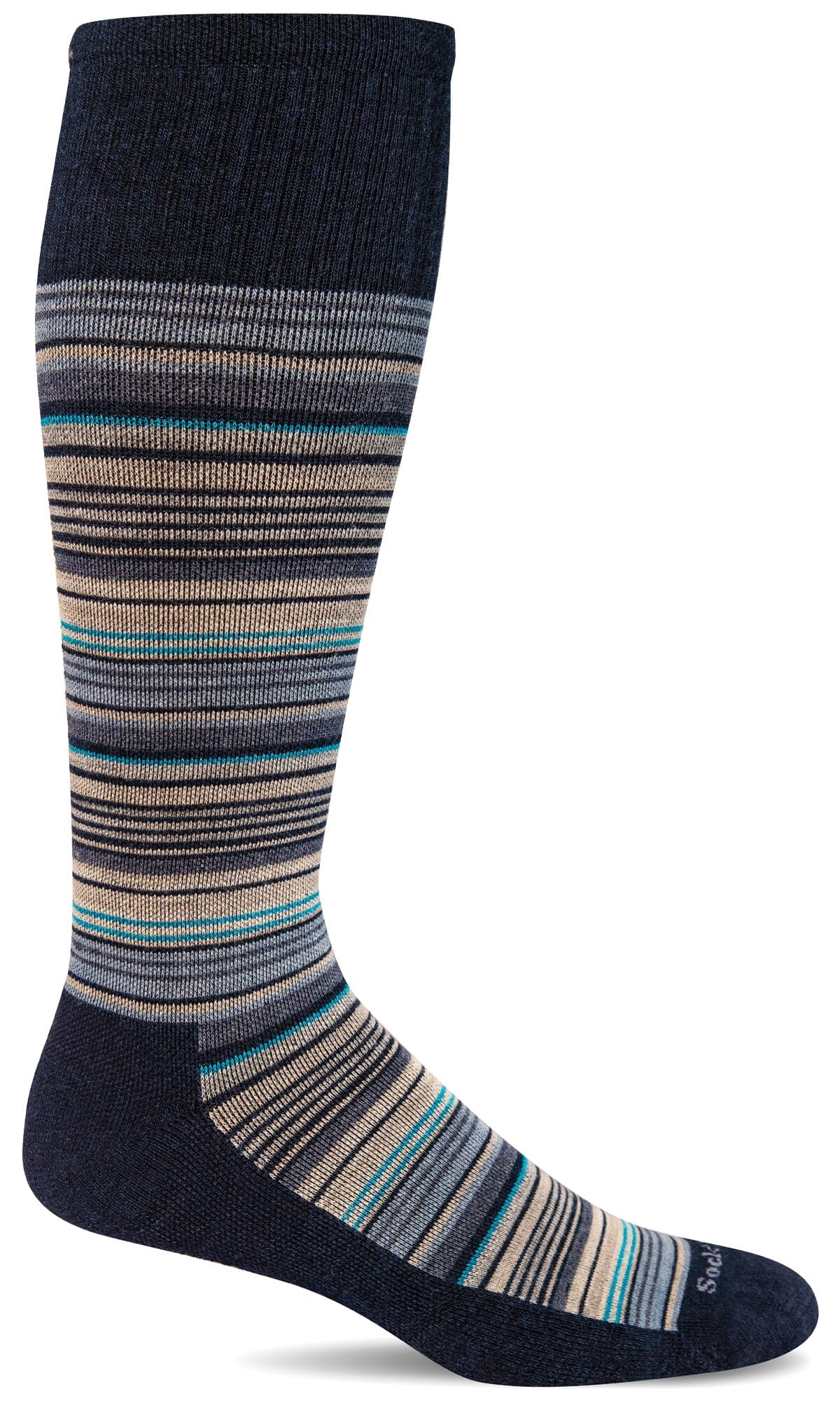 Men's Sunset Stripe | Moderate Graduated Compression Socks - Image 2
