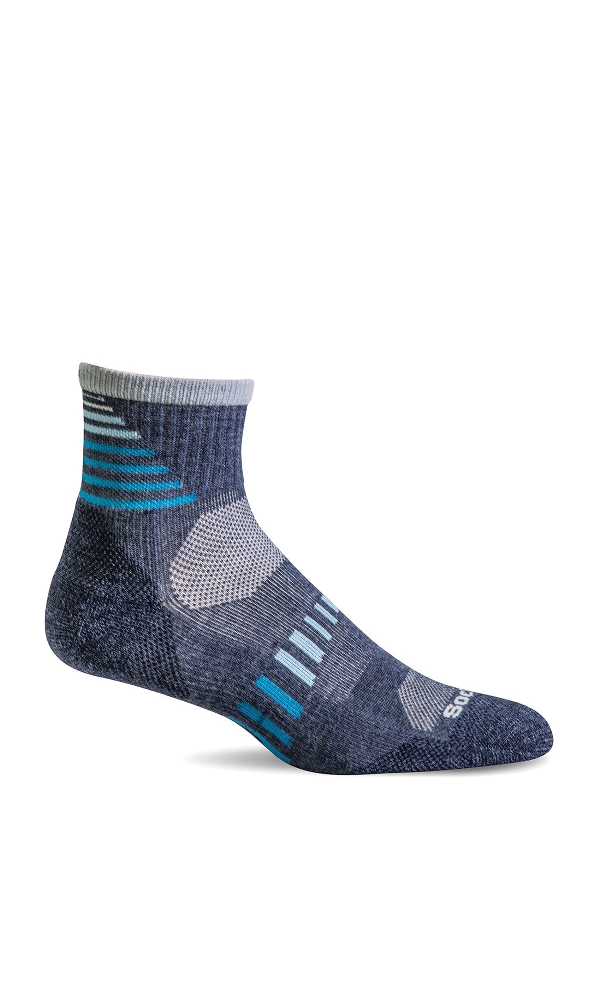 Women's Ascend II Quarter | Moderate Compression Socks - Image 3