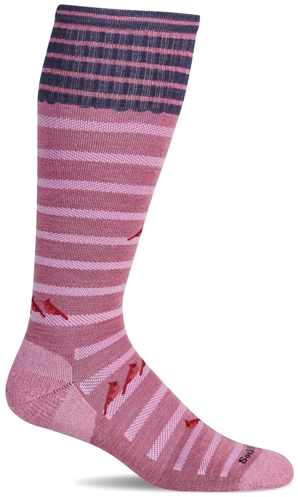 Women's Cardinals | Moderate Graduated Compression Socks - Image 2