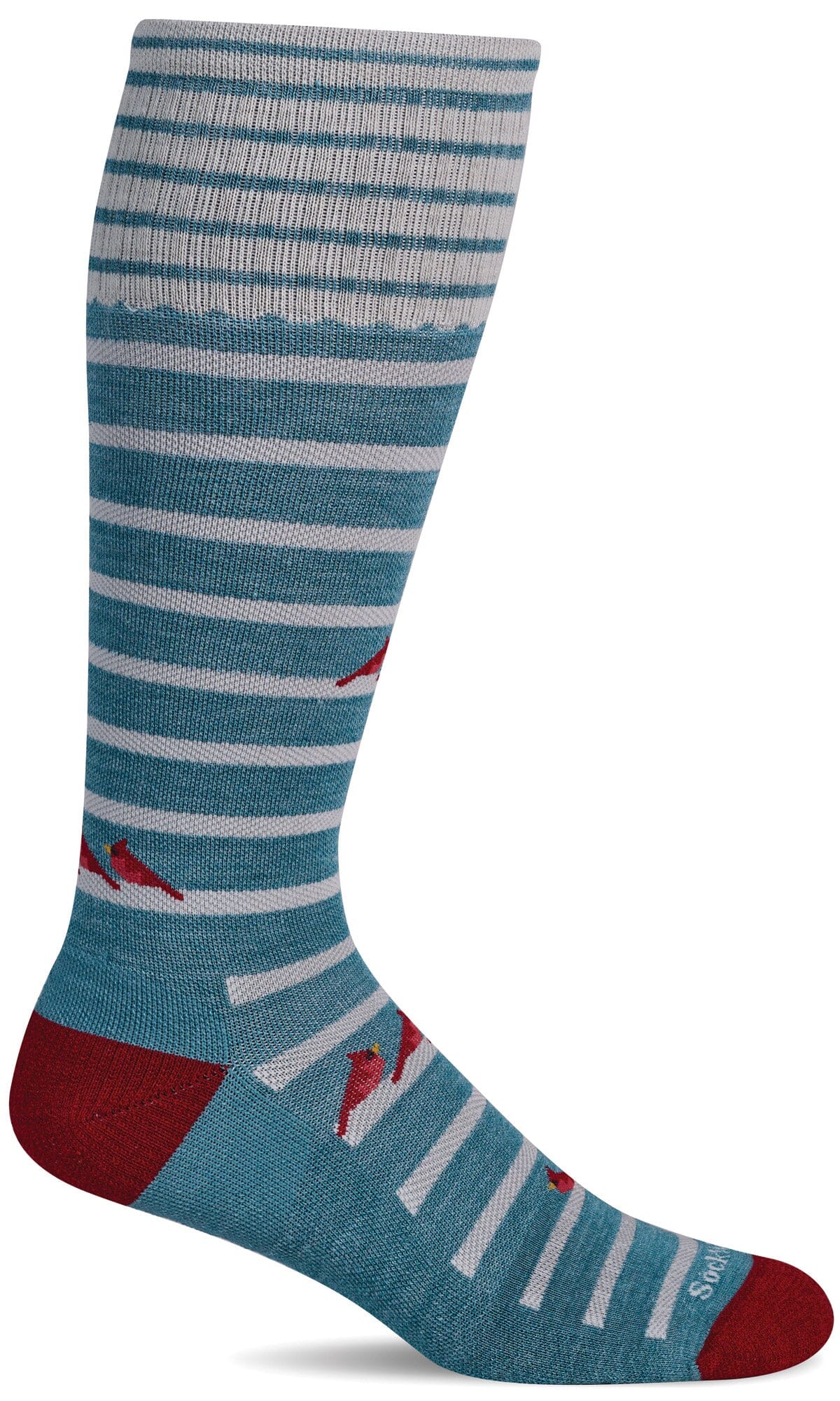 Women's Cardinals | Moderate Graduated Compression Socks - Image 3