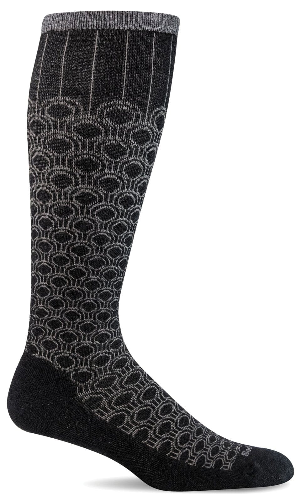 Women's Deco Dot | Moderate Graduated Compression Socks - Image 3