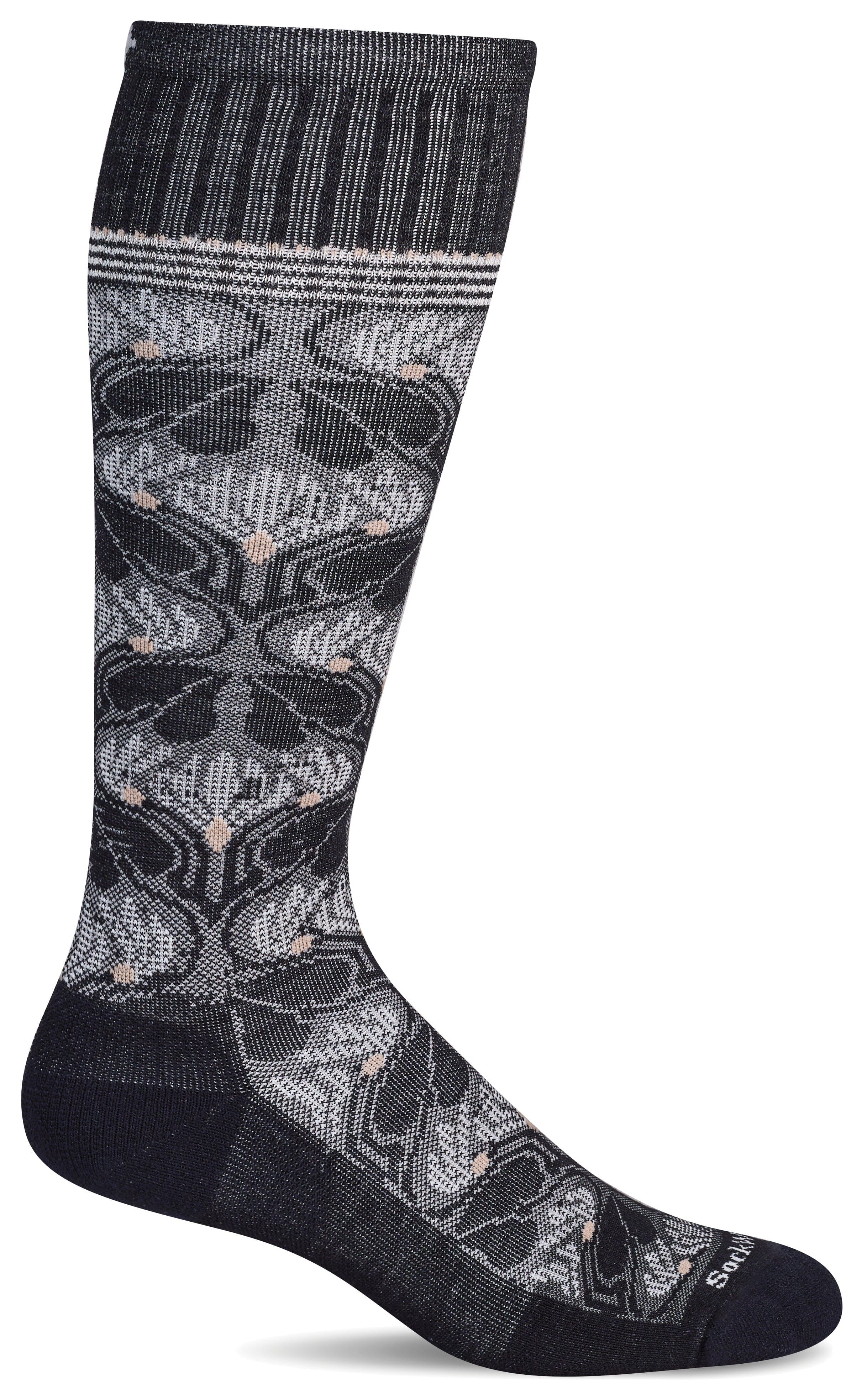 Women's Floral Tapestry | Moderate Graduated Compression Socks - Image 4