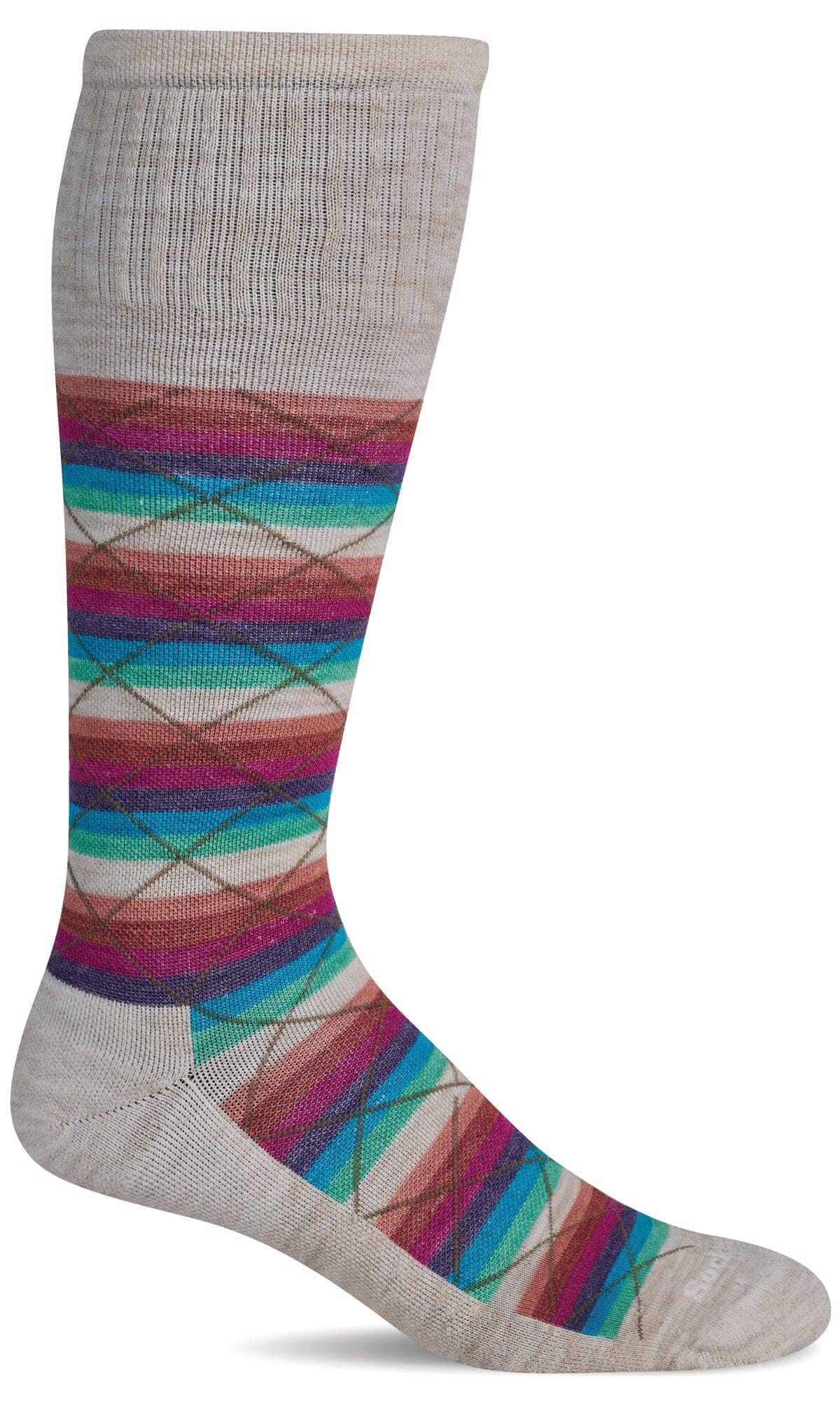 Women's Full Array | Moderate Graduated Compression Socks | Wide Calf Fit - Image 4