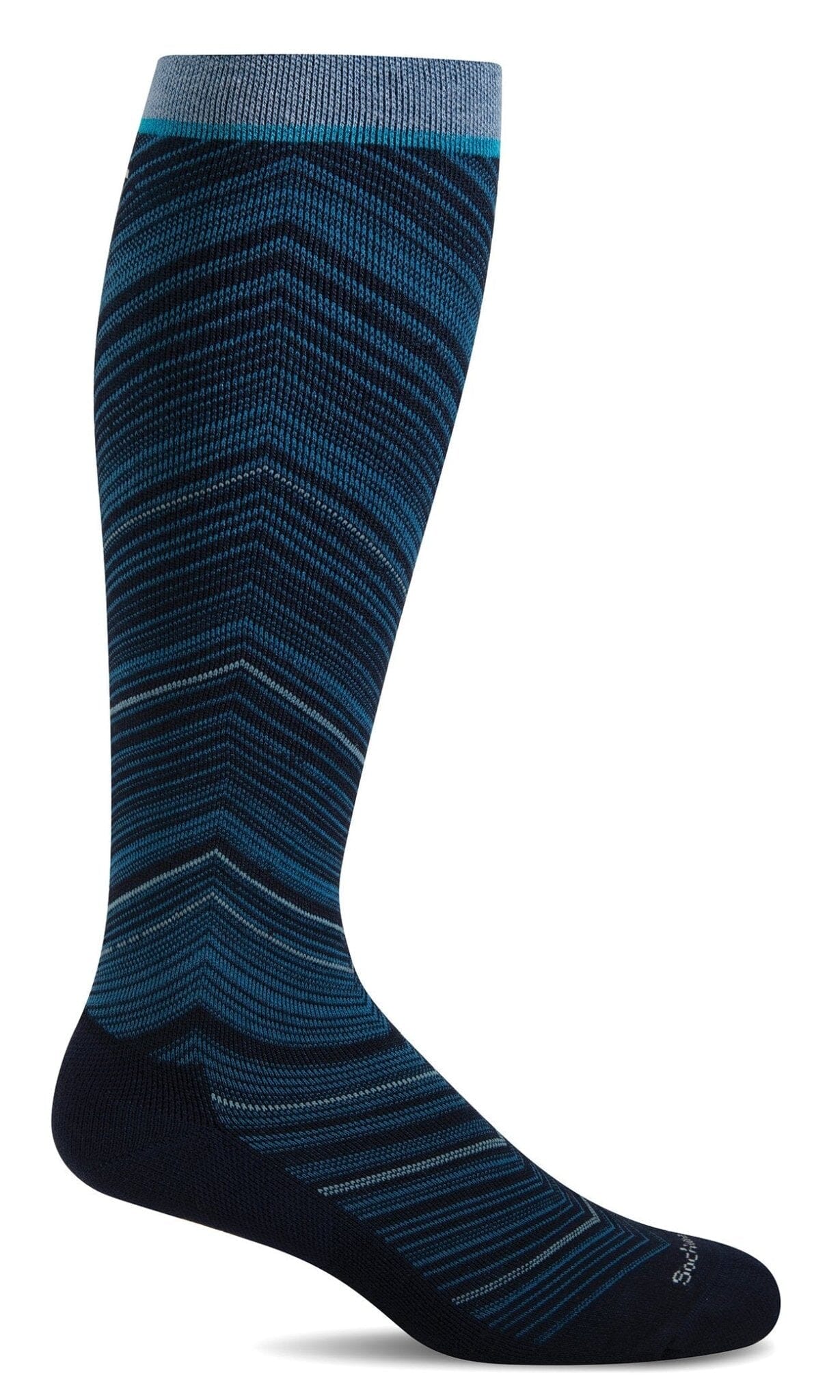 Women's Full Flattery | Moderate Graduated Compression Socks | Wide Calf Fit - Image 3
