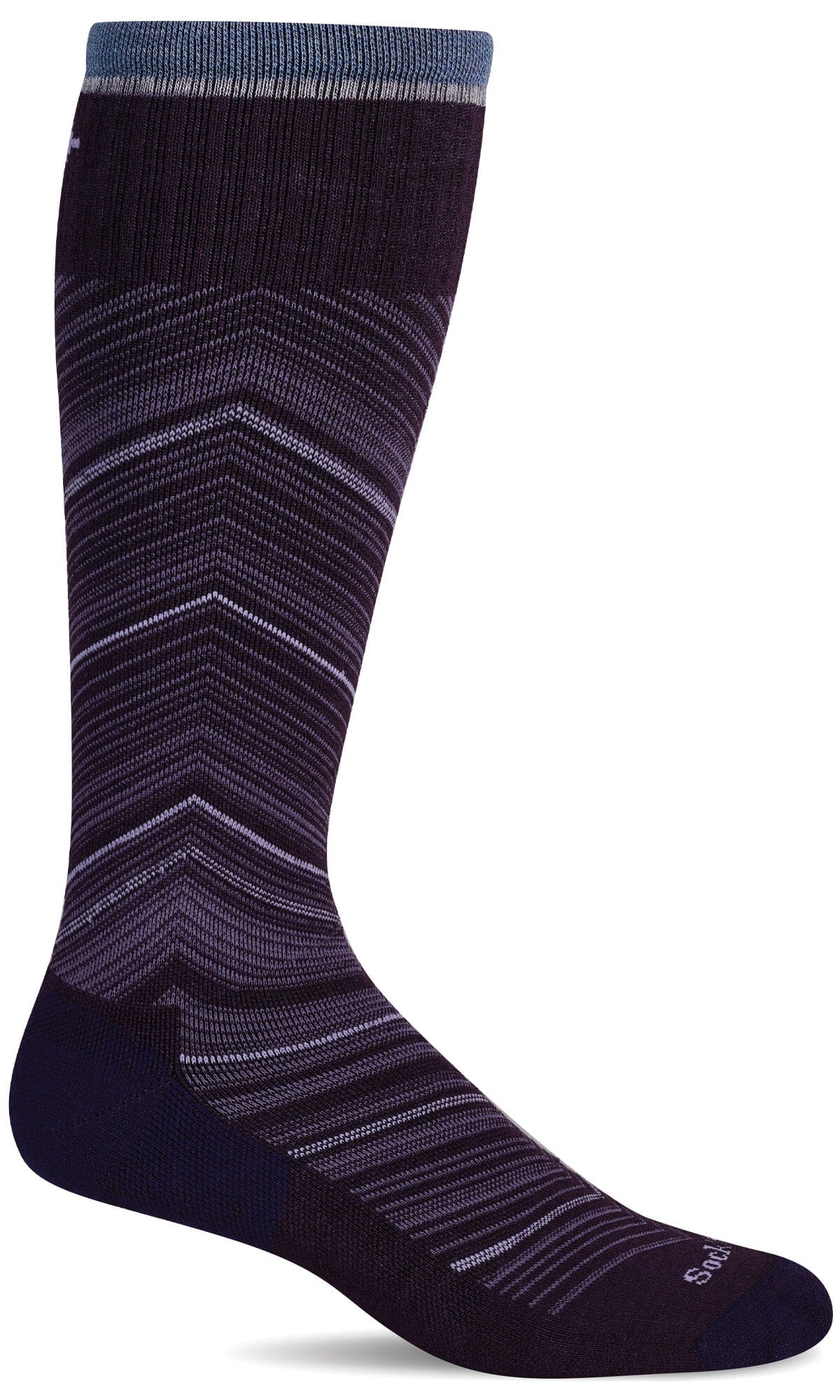 Women's Full Flattery | Moderate Graduated Compression Socks | Wide Calf Fit - Image 4
