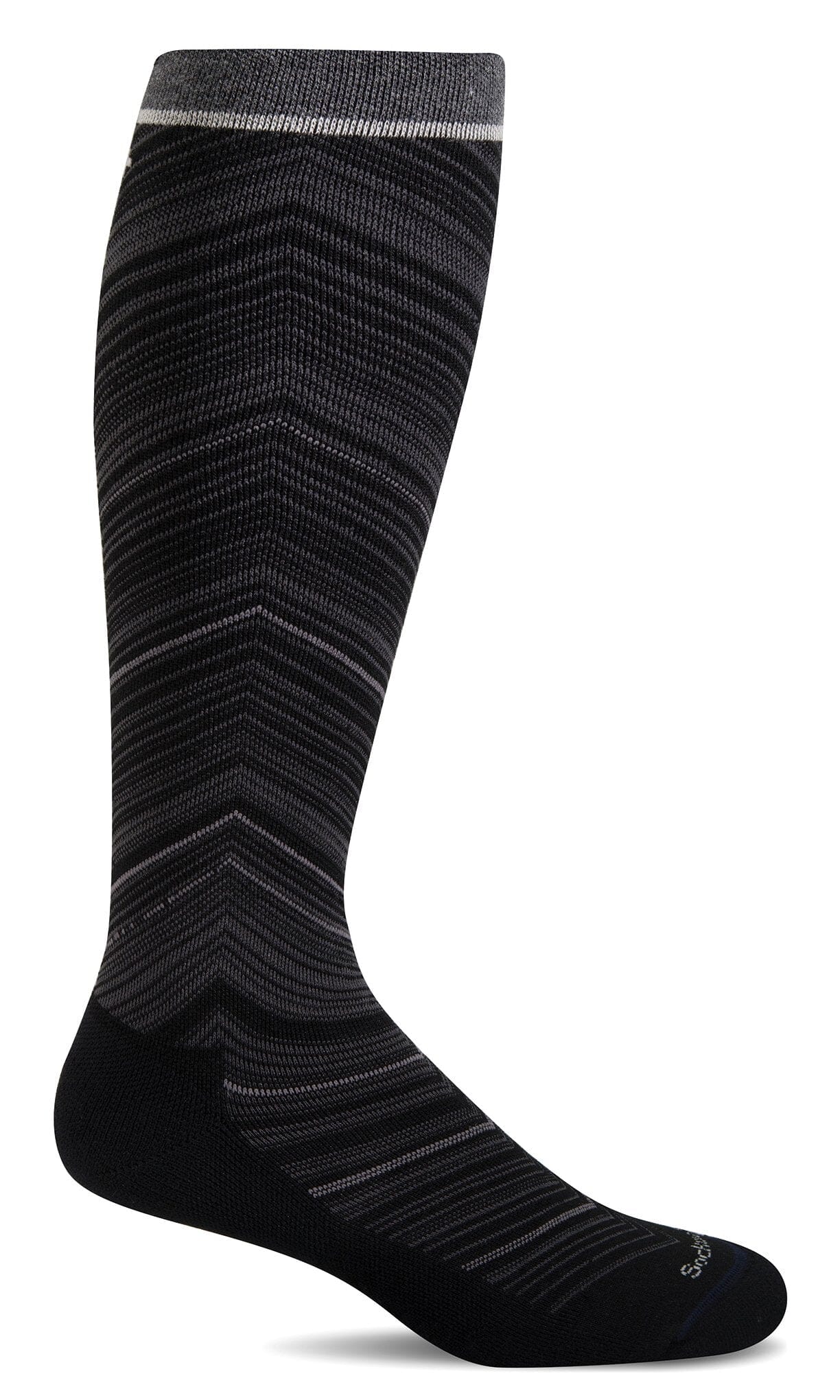 Women's Full Flattery | Moderate Graduated Compression Socks | Wide Calf Fit - Image 5