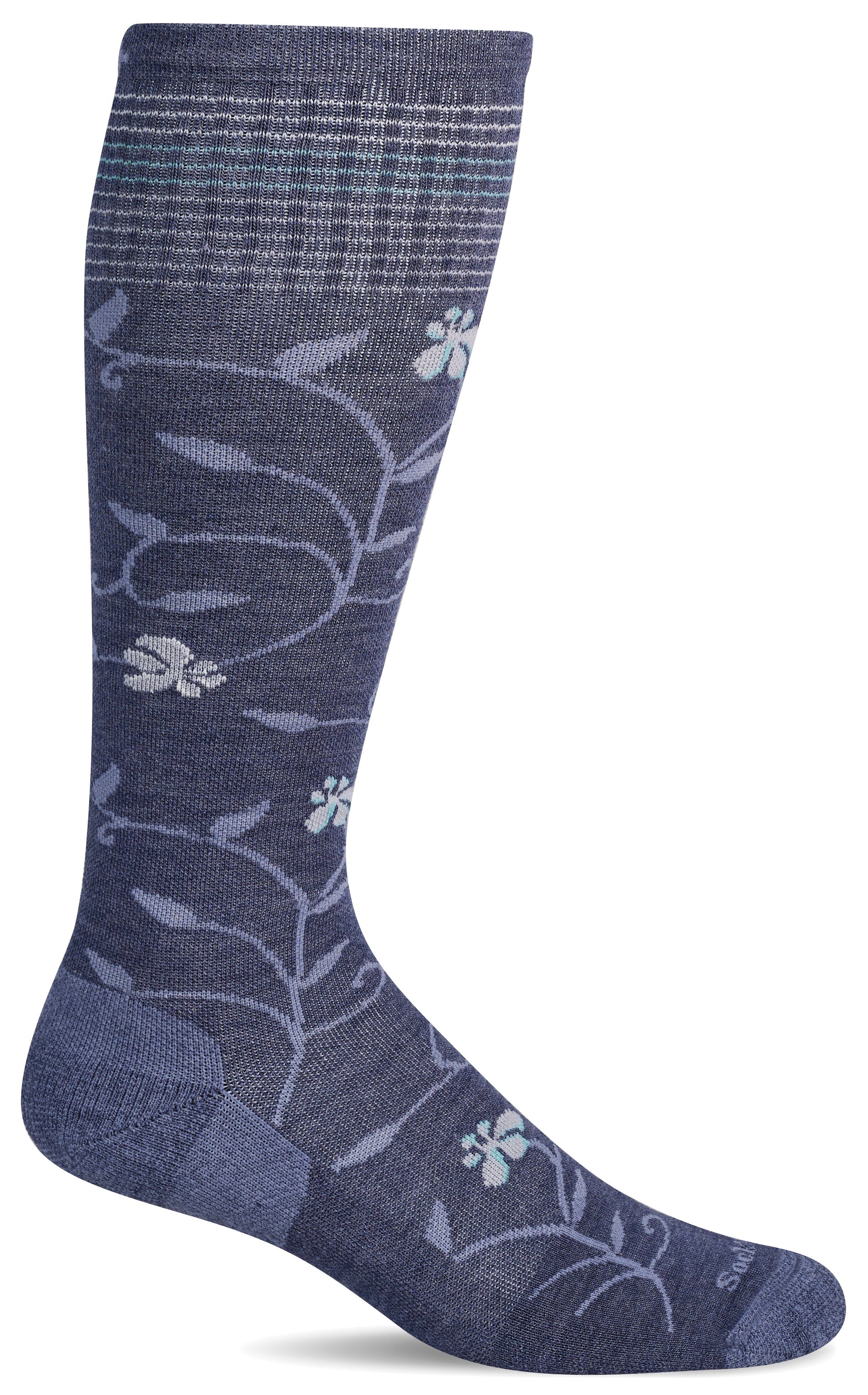 Women's Full Sun | Moderate Graduated Compression Socks | Wide Calf Fit - Image 3