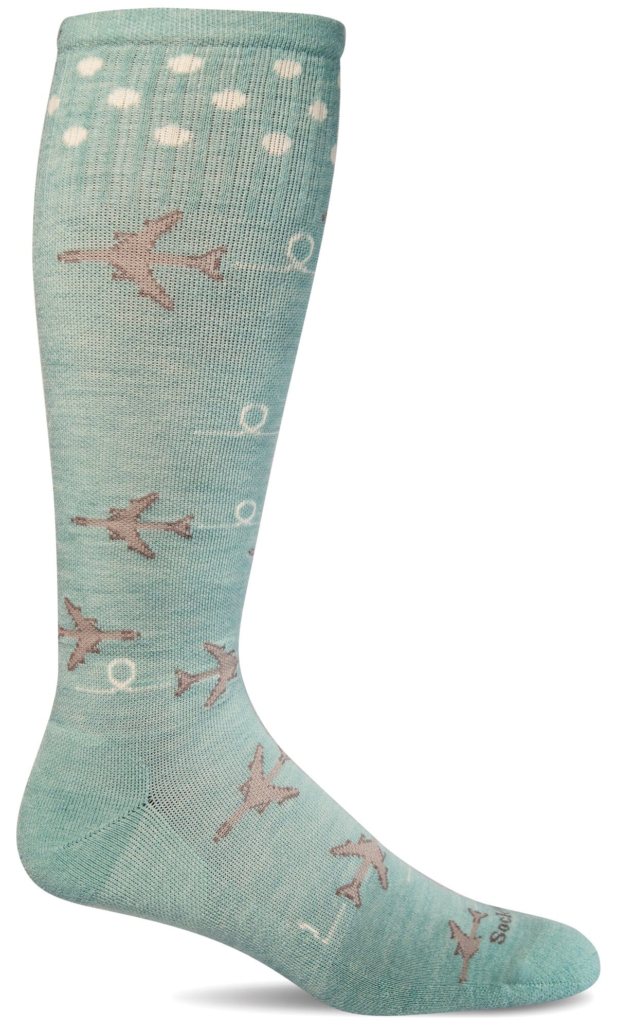 Women's In Flight Fun | Moderate Graduated Compression Socks - Image 2