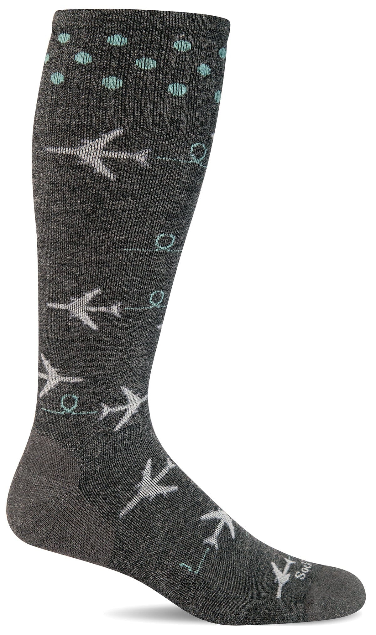 Women's In Flight Fun | Moderate Graduated Compression Socks - Image 3