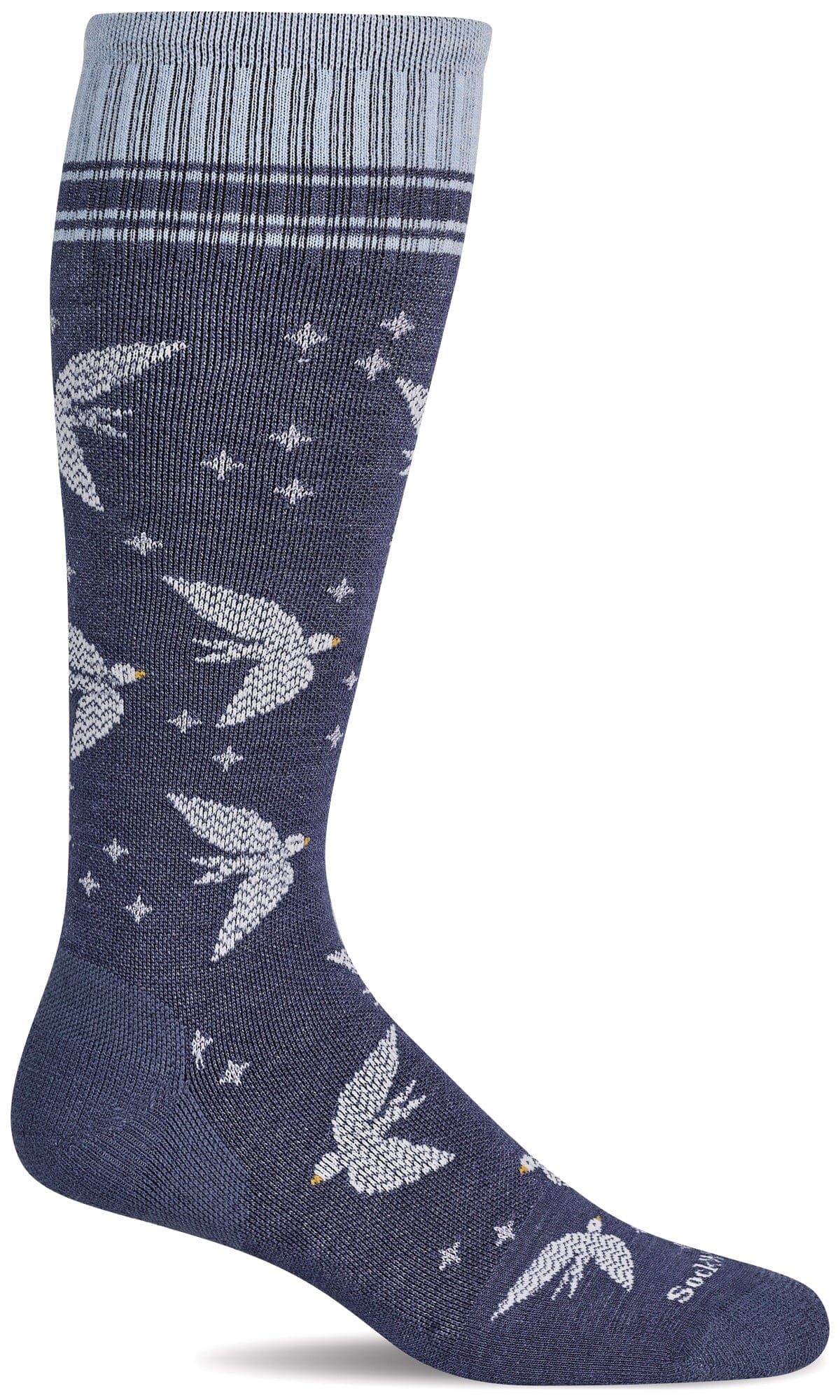 Women's Love Dove | Moderate Graduated Compression Socks | Wide Calf Fit - Image 3