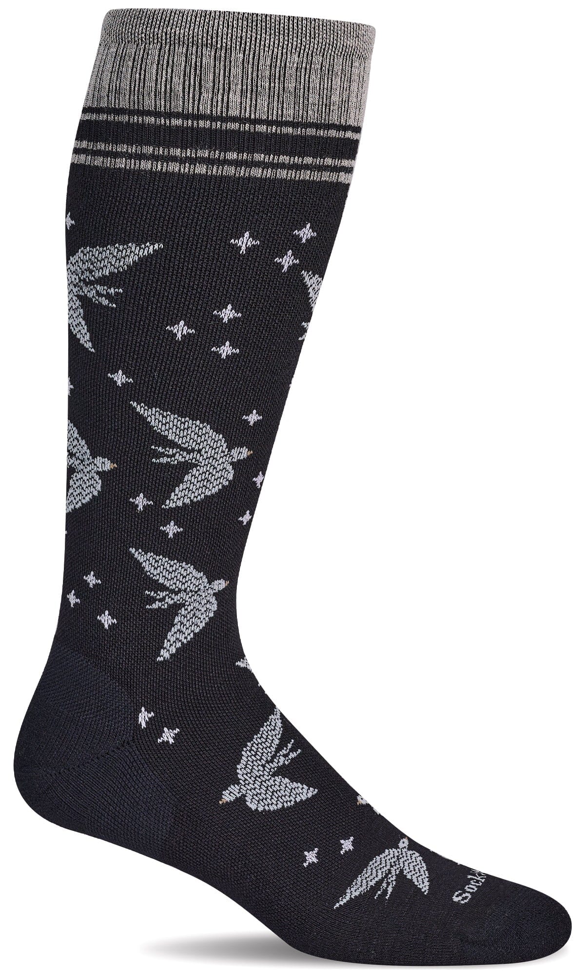 Women's Love Dove | Moderate Graduated Compression Socks | Wide Calf Fit - Image 4