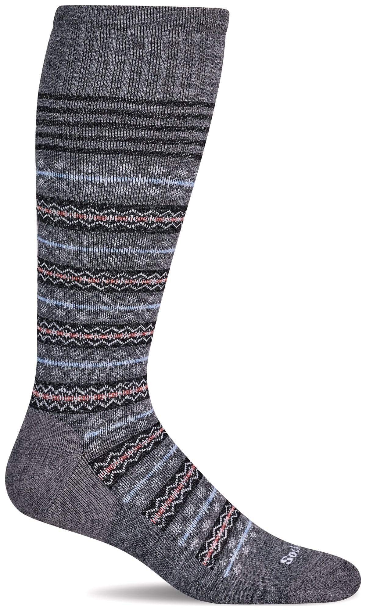Women's Mini Fairisle | Moderate Graduated Compression Socks - Image 2