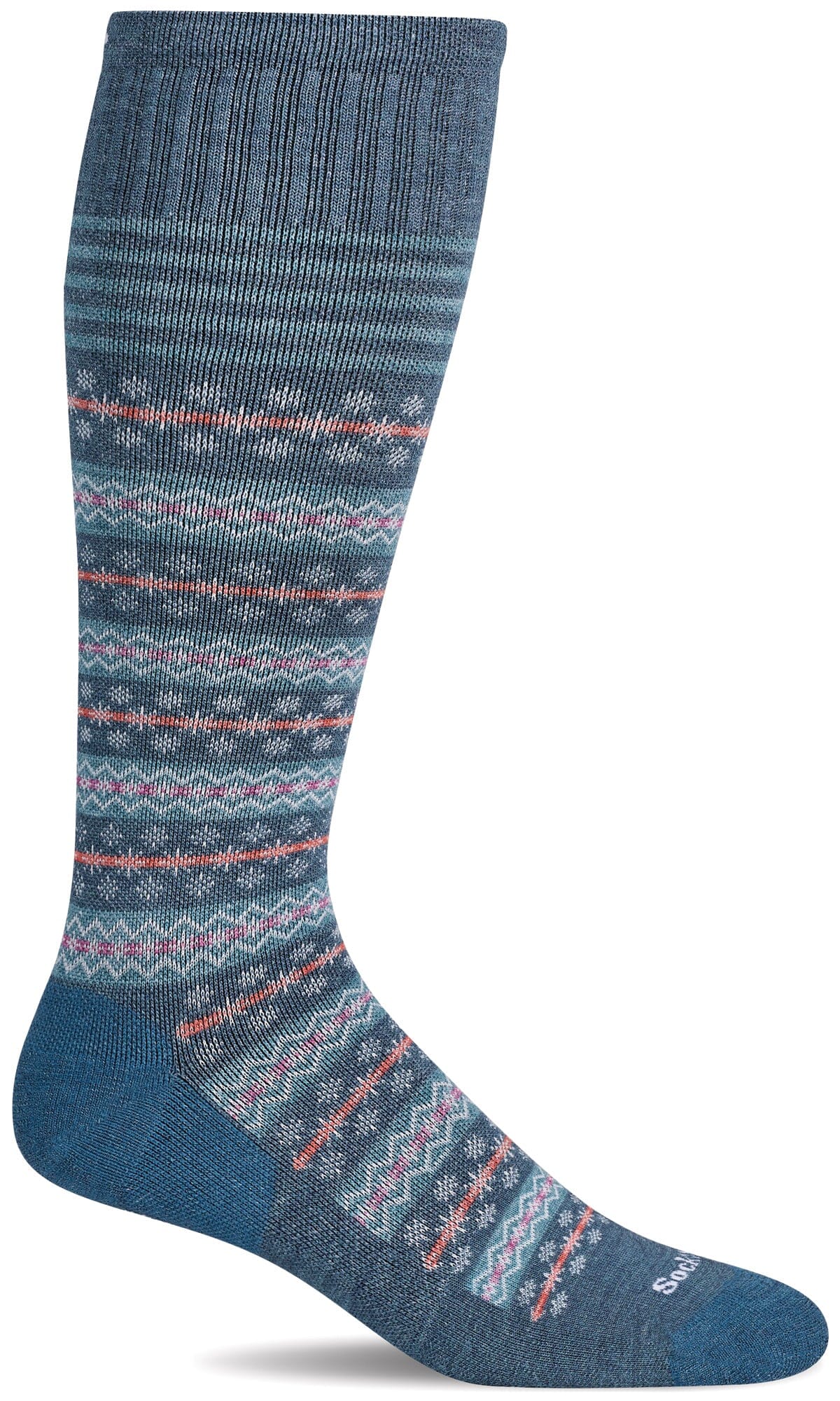 Women's Mini Fairisle | Moderate Graduated Compression Socks - Image 3