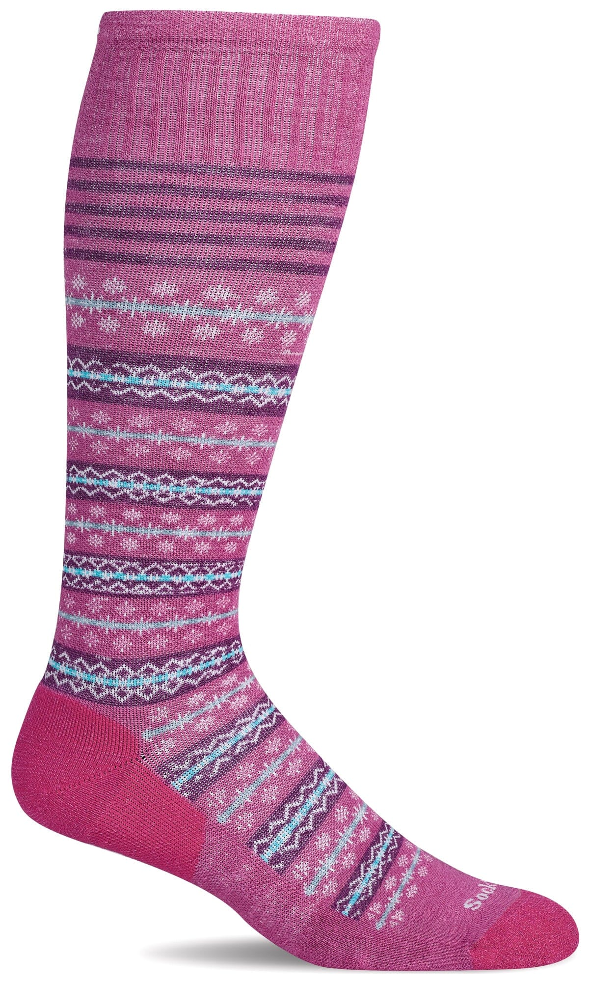 Women's Mini Fairisle | Moderate Graduated Compression Socks - Image 5