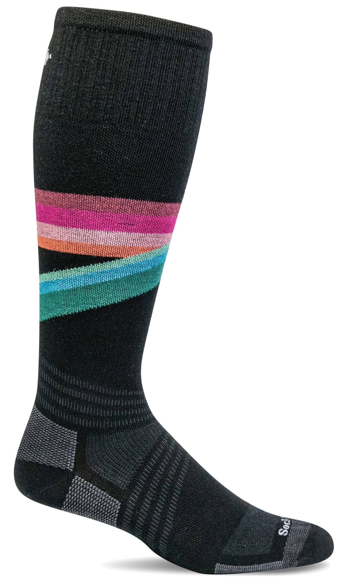 Women's Rainbow Racer UL | Moderate Graduated Compression Socks - Image 2