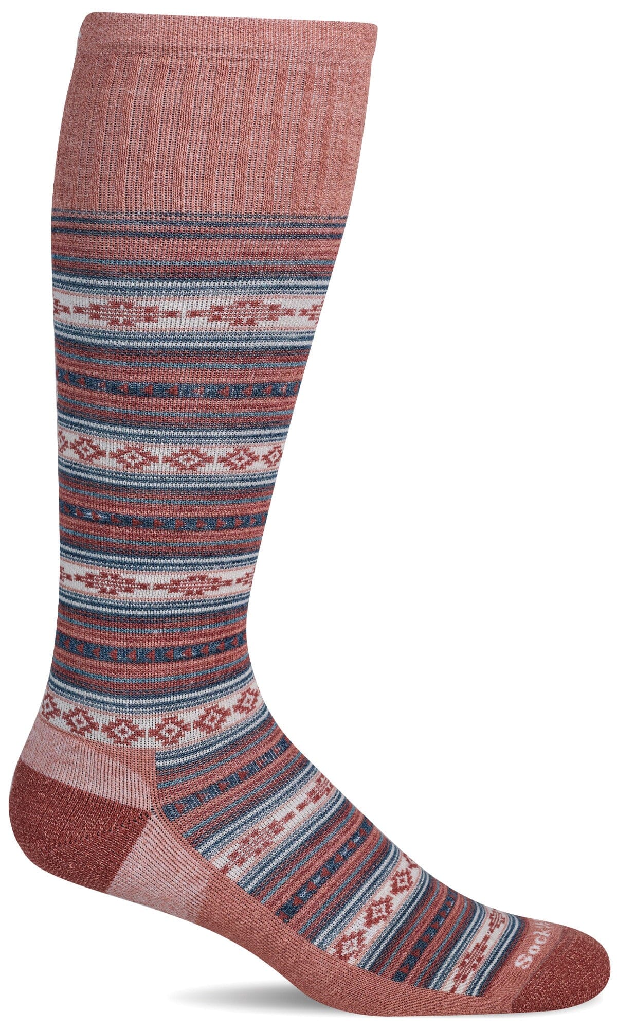 Women's Southwest Stripe | Firm Graduated Compression Socks - Image 2