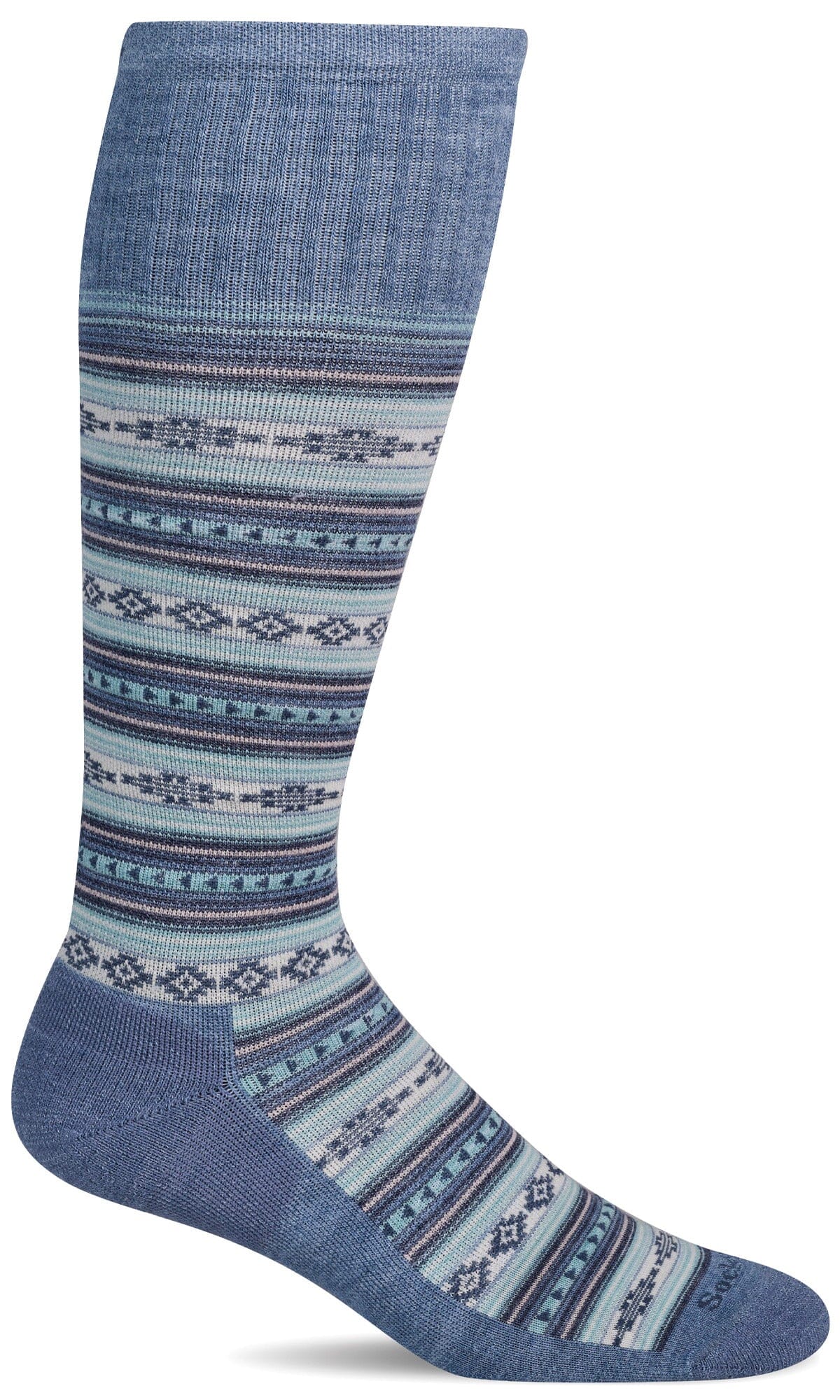 Women's Southwest Stripe | Firm Graduated Compression Socks - Image 4